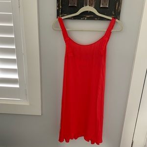 Brand new boutique red dress size L